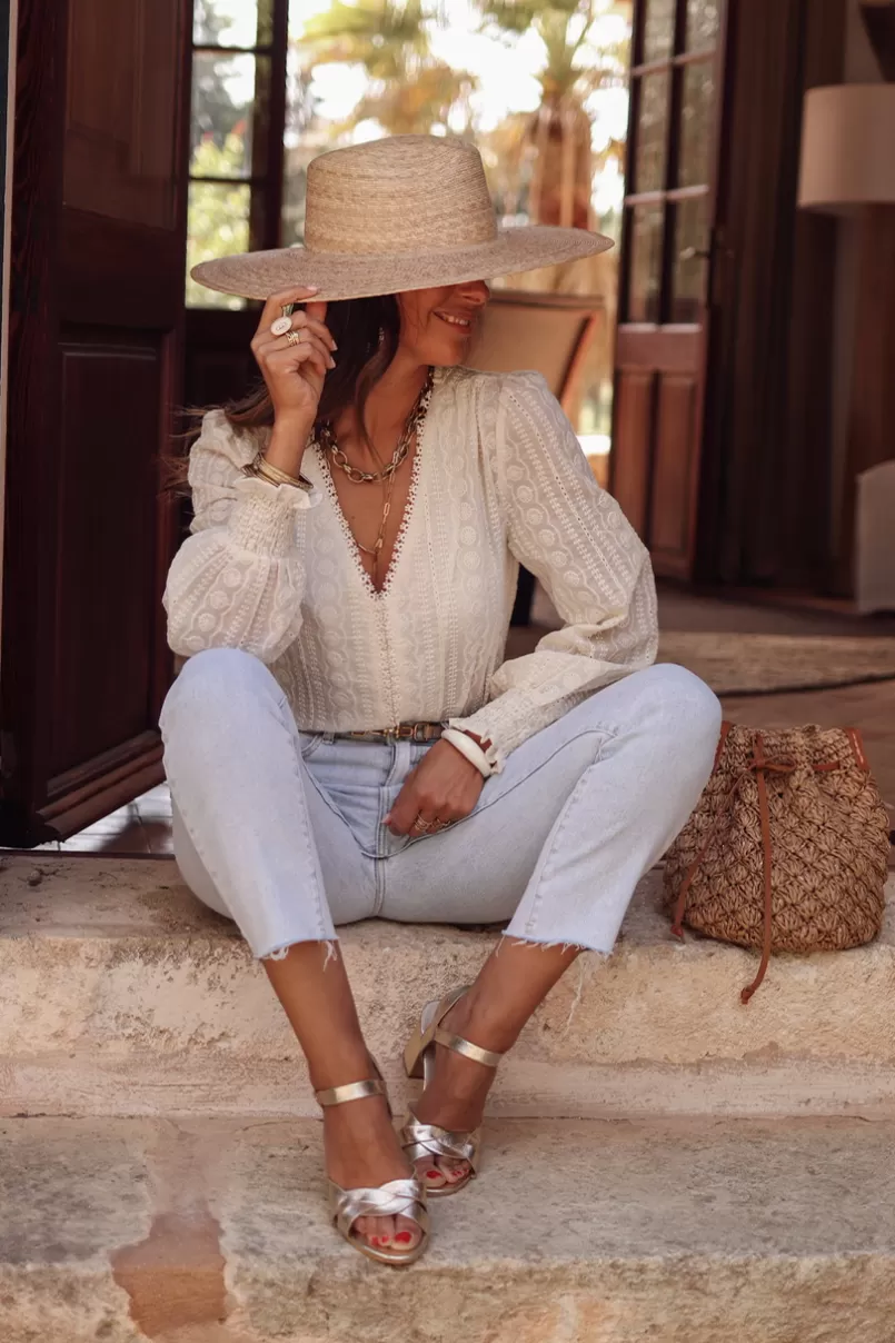 Intemporel Shop Blouse Alessia beige Hot
