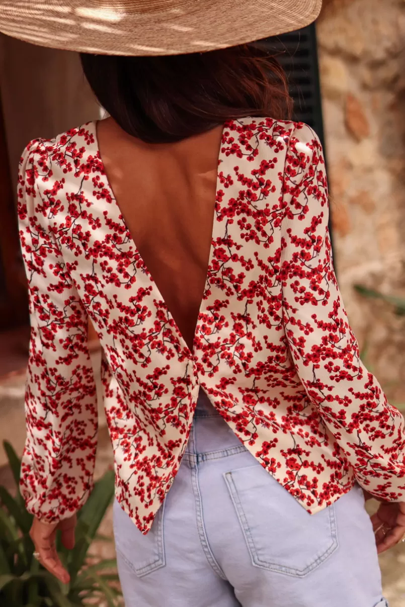Intemporel Shop Blouse Freya fleurs Store