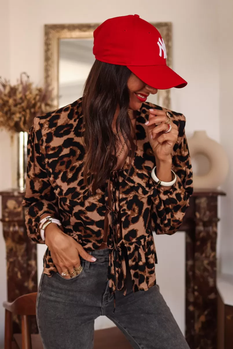 Intemporel Shop Blouse Léone léopard Best Sale