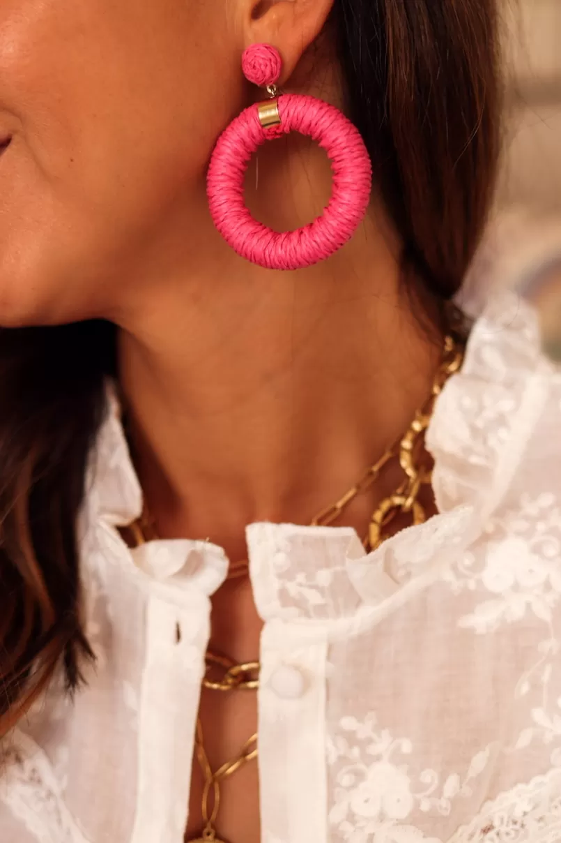 Intemporel Shop Boucles d’oreilles Jalya Rose Cheap