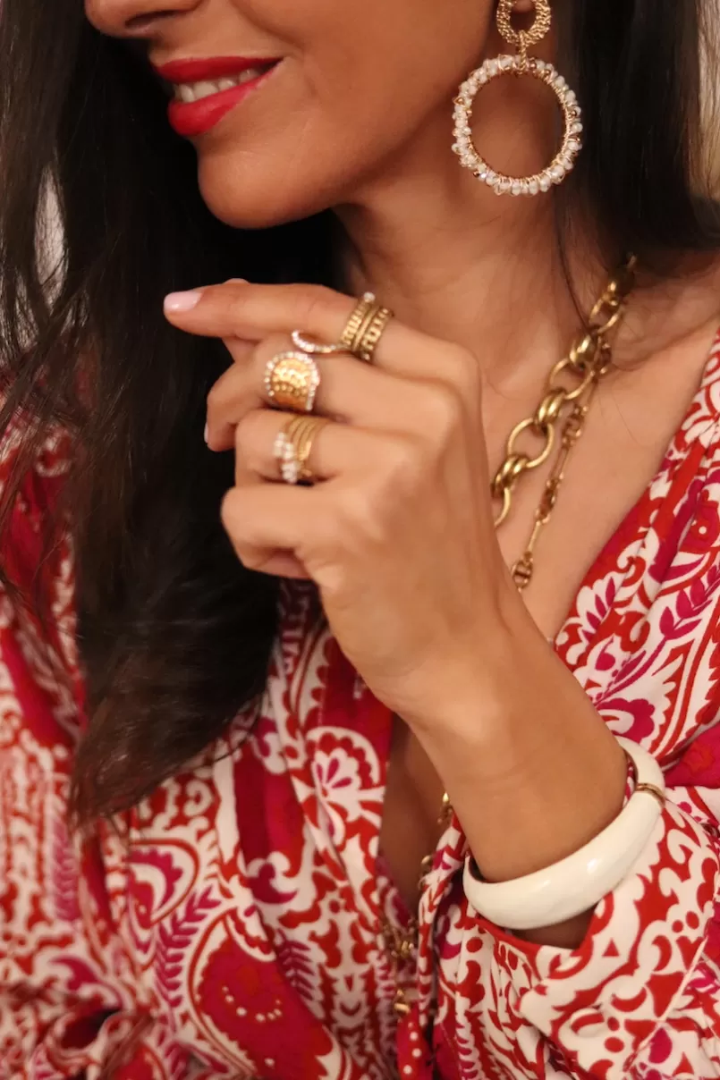 Intemporel Shop Boucles d’oreilles lily blanche Shop