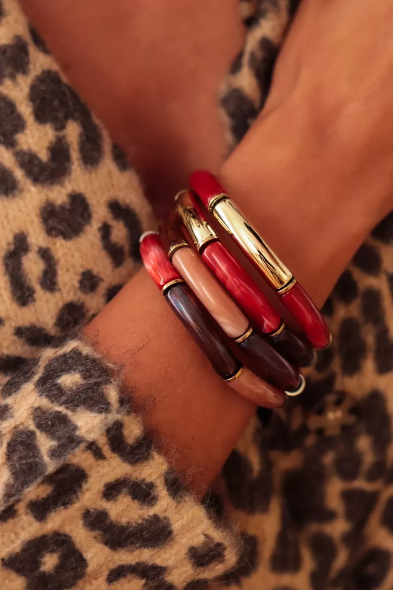Intemporel Shop Bracelet ambre rouge Outlet