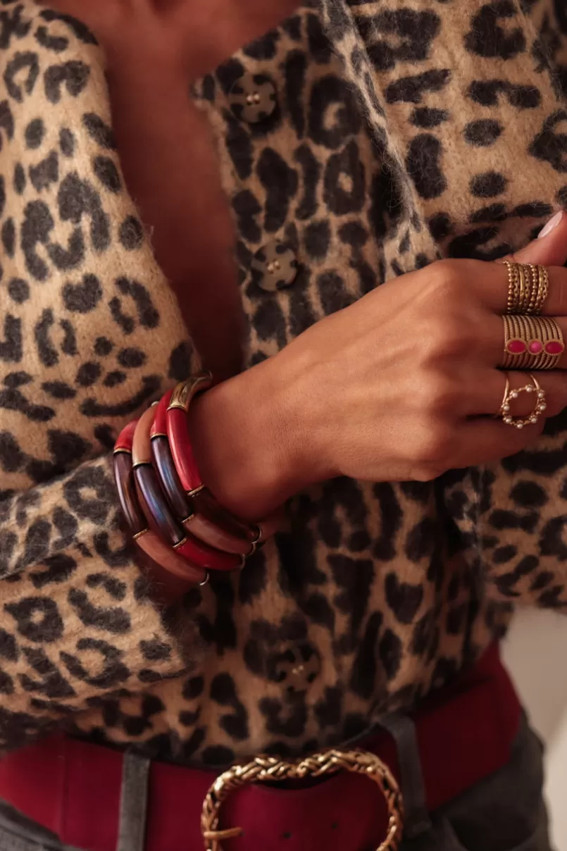 Intemporel Shop Bracelet ambre rouge Outlet