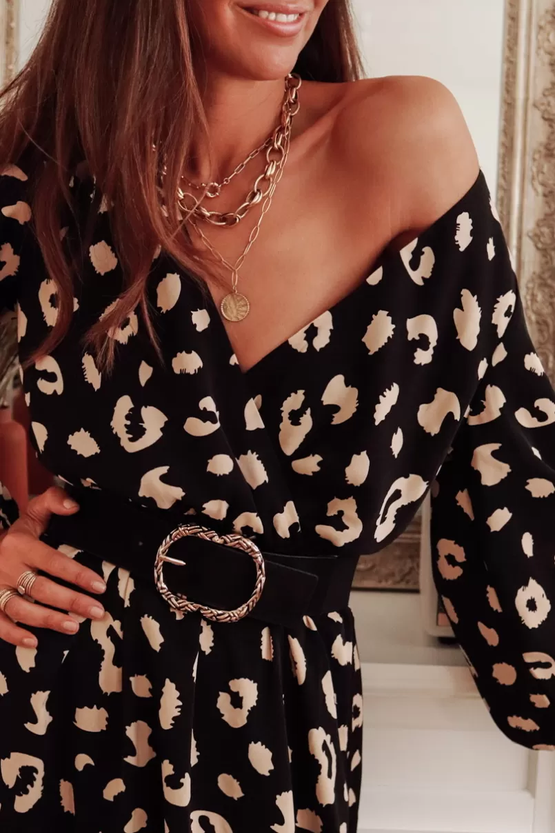 Intemporel Shop Ceinture Gabrielle Noire Outlet