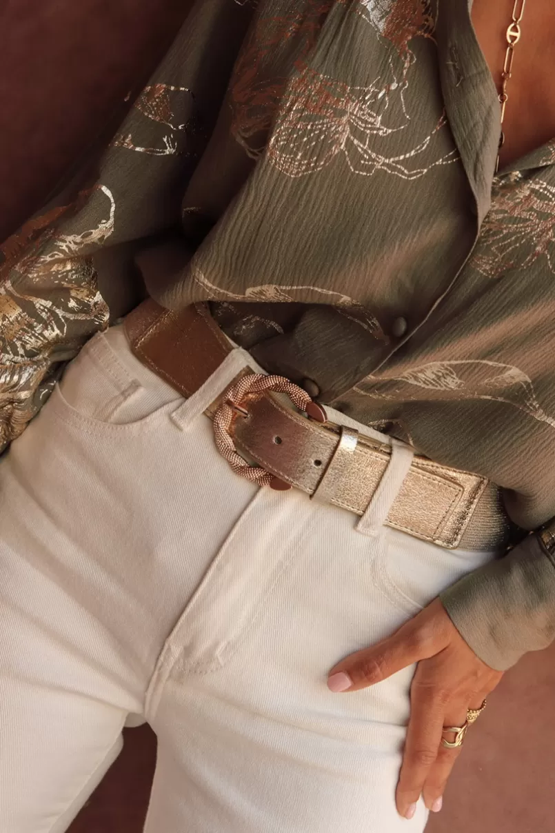 Intemporel Shop Ceinture Lana dorée Sale