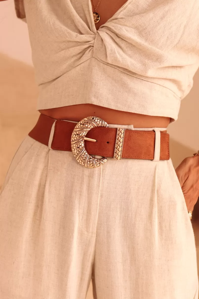 Intemporel Shop Ceinture Oly camel Store