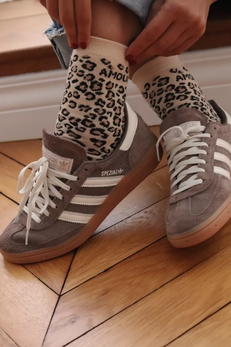 Intemporel Shop Chaussettes léopard Discount