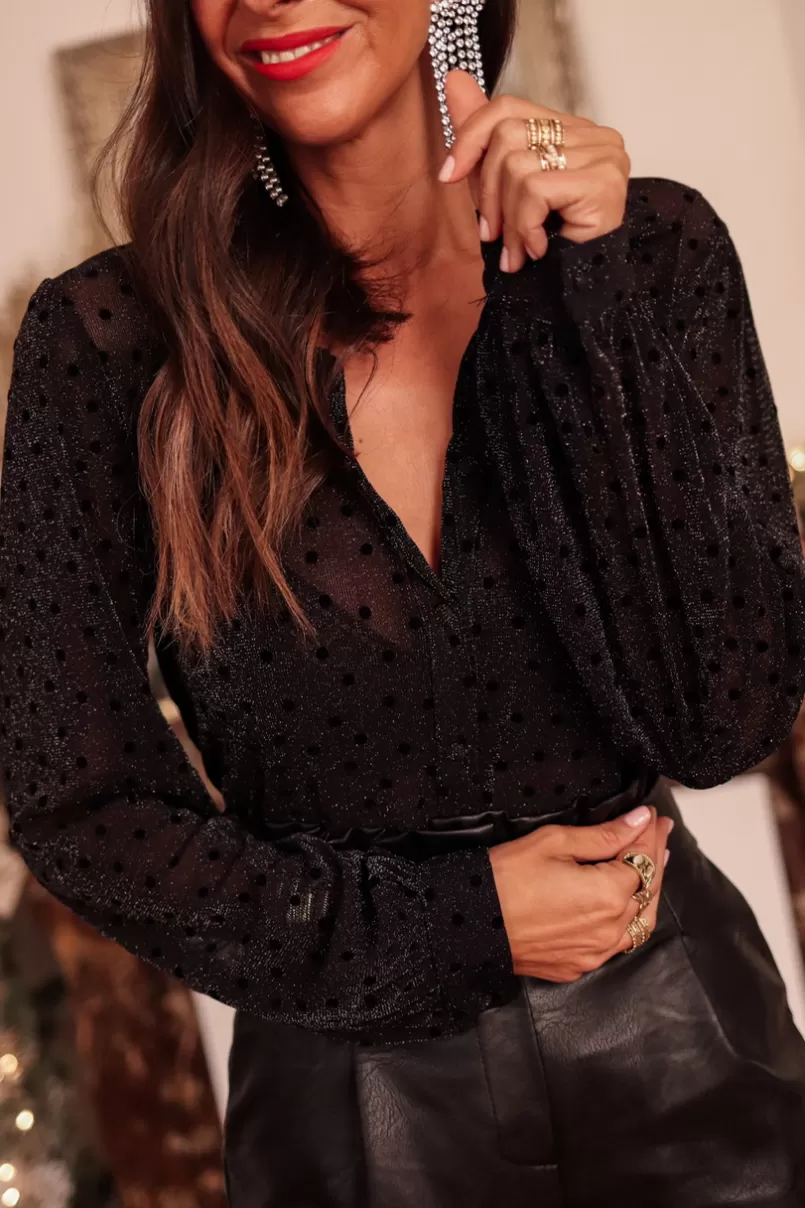 Intemporel Shop Chemise Armelle noire Sale