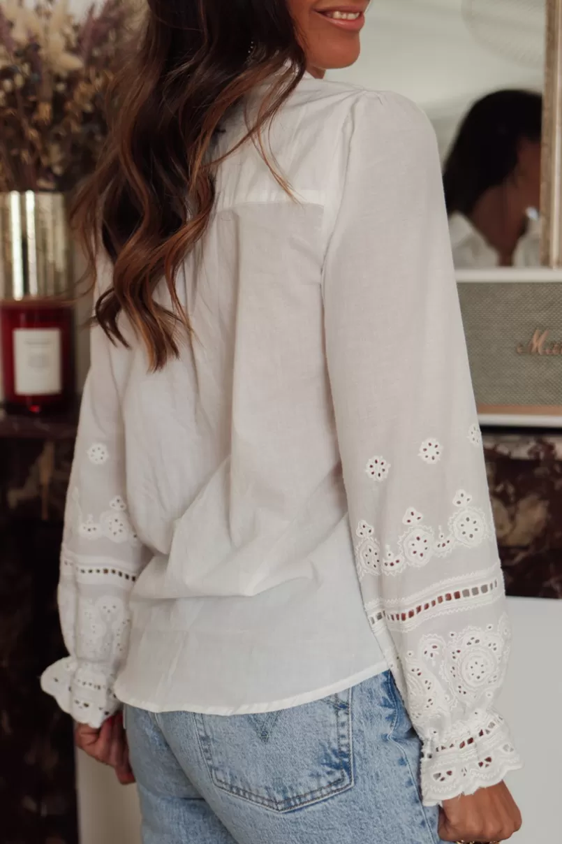 chemise_lisa_blanche_4.webp Intemporel Shop Chemise Liséa blanche Online