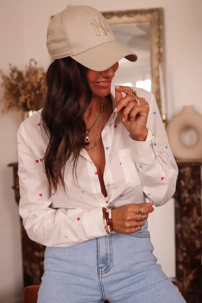 Intemporel Shop Chemise Sasha cœurs Outlet