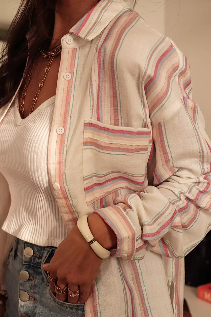 Intemporel Shop Chemise Thelma à rayures Fashion