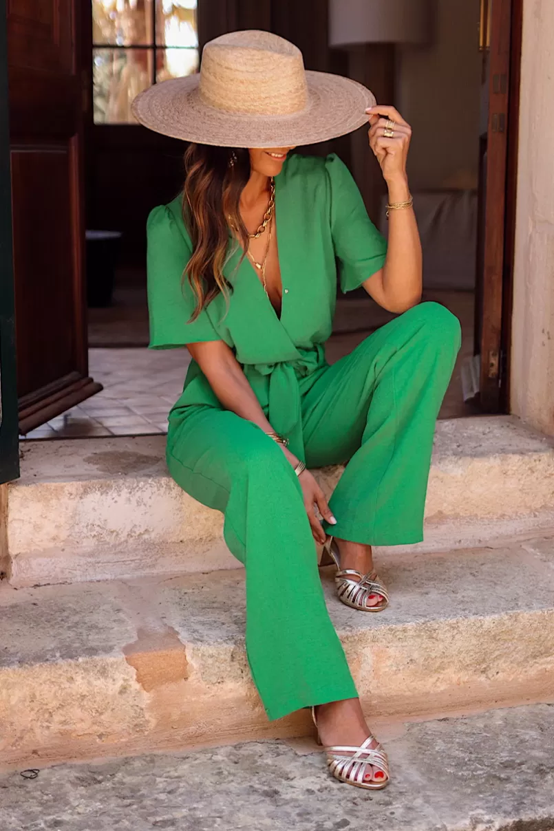 Intemporel Shop Combinaison Talya verte Store
