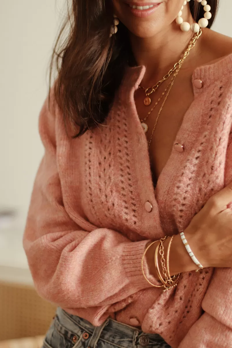 Intemporel Shop Gilet Carly rose Clearance
