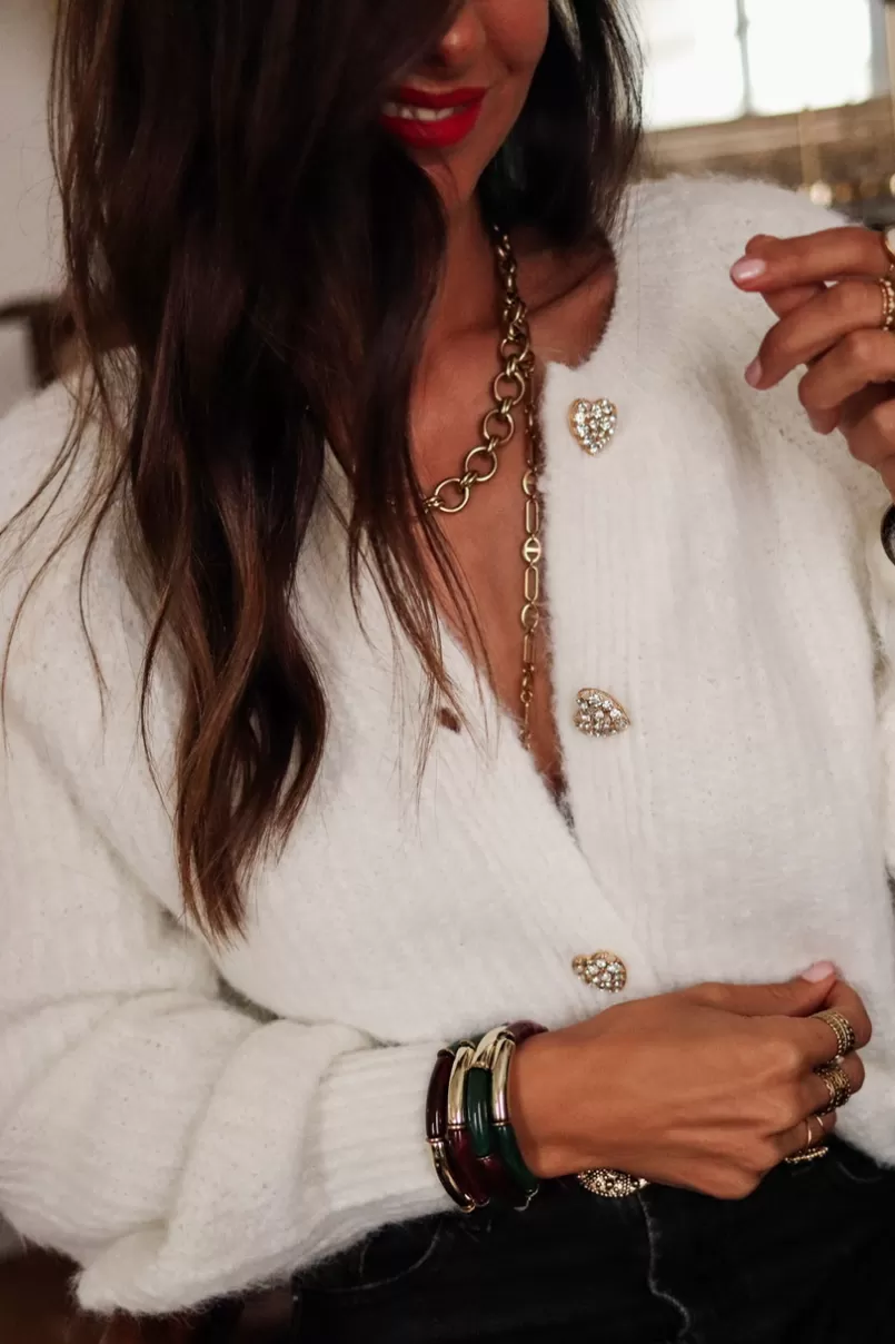 Intemporel Shop Gilet Soho écru Fashion