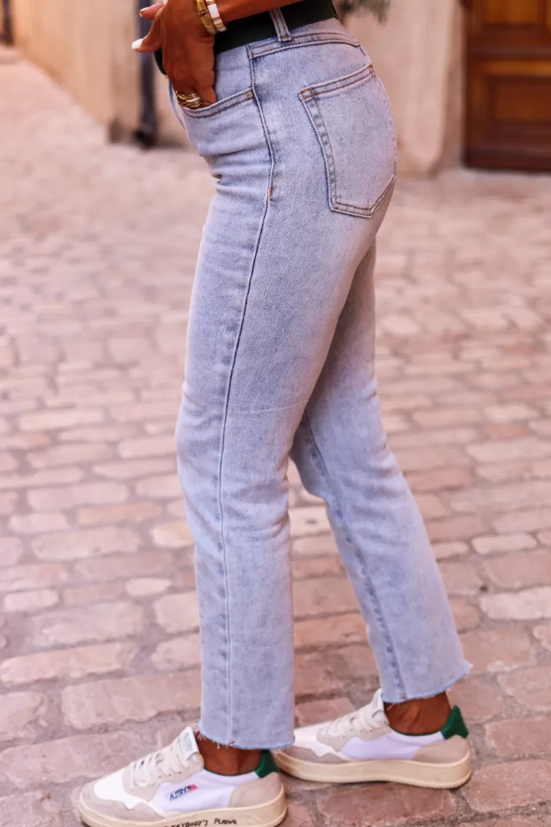 Intemporel Shop Jean Lois bleu clair cropped Best