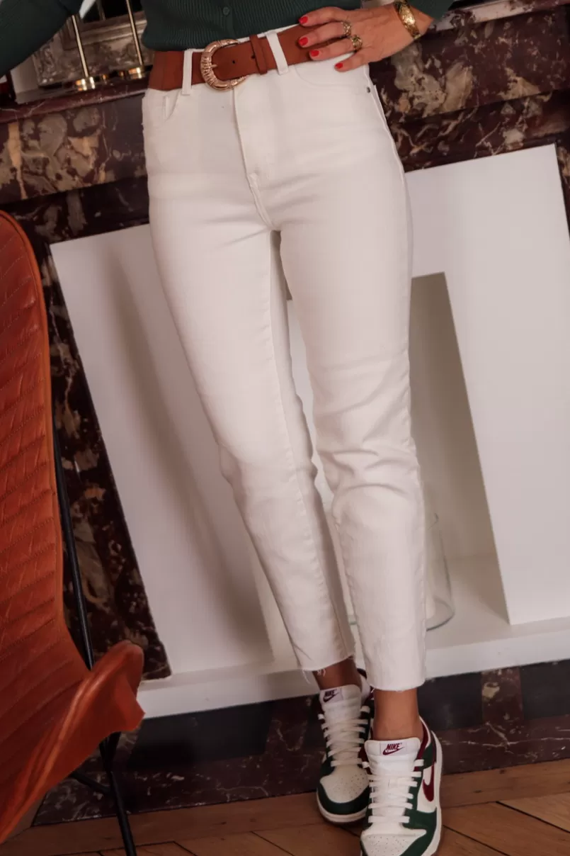 Intemporel Shop Jean Lois écru cropped Cheap