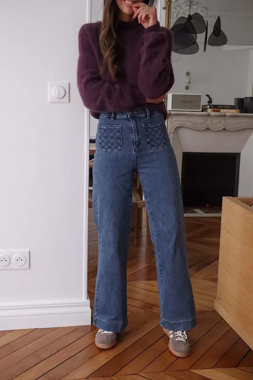 Intemporel Shop Jean Louise bleu Sale