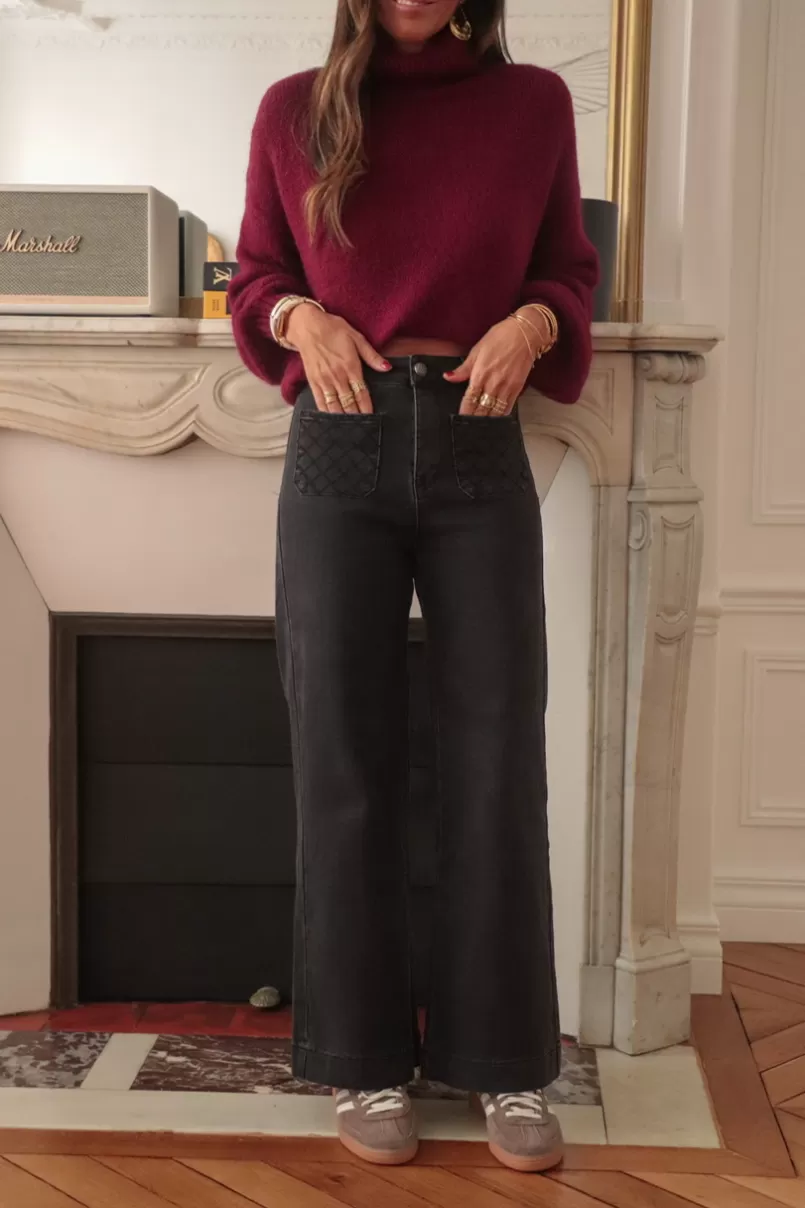 Intemporel Shop Jean Louise gris foncé Online