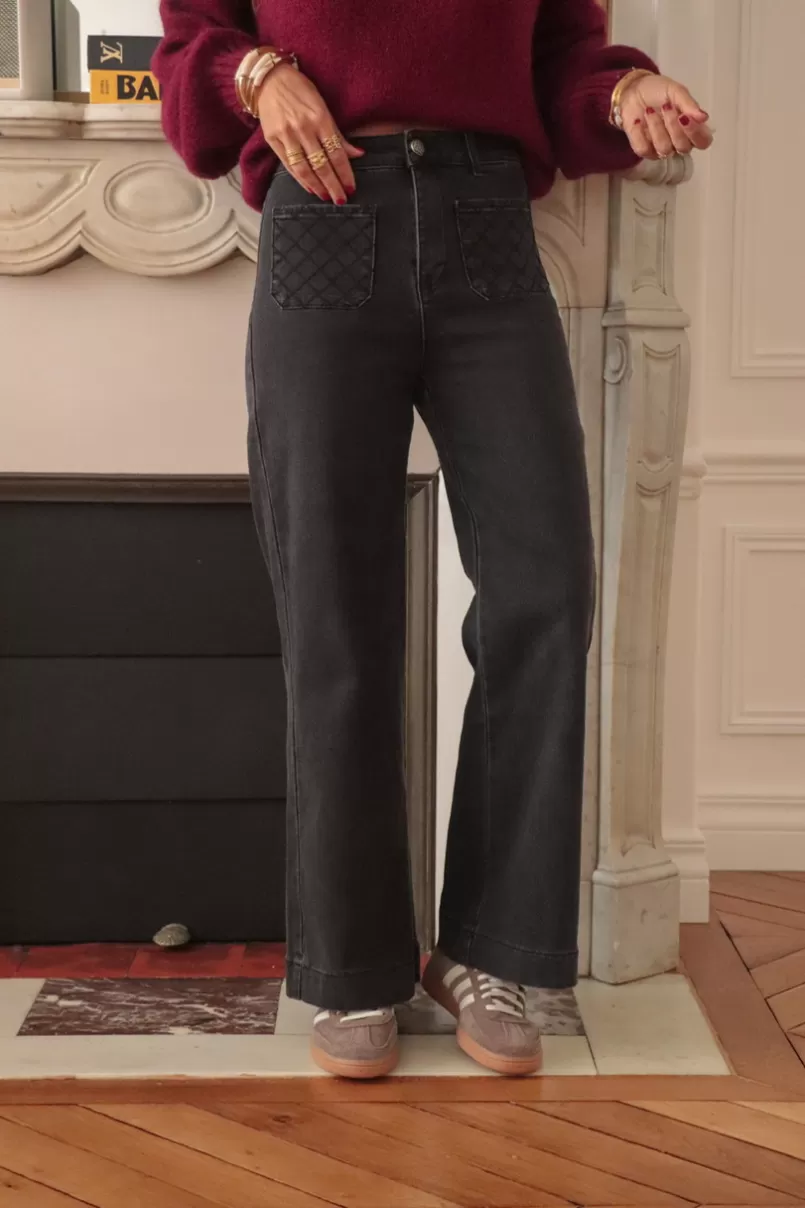 jean_louise_gris_fonc_5.webp Intemporel Shop Jean Louise gris foncé Online