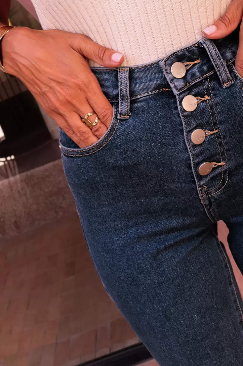 Intemporel Shop Jean Nolan bleu brut New