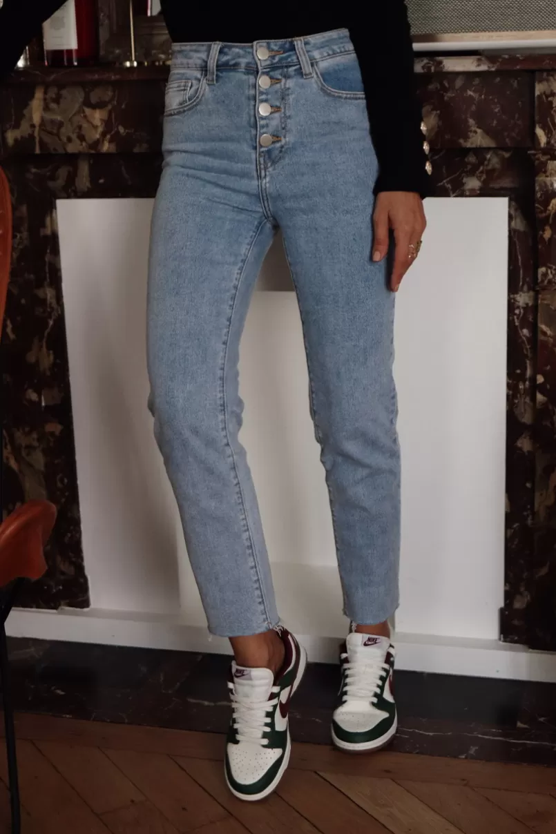 Intemporel Shop Jean Nolan bleu clair Hot