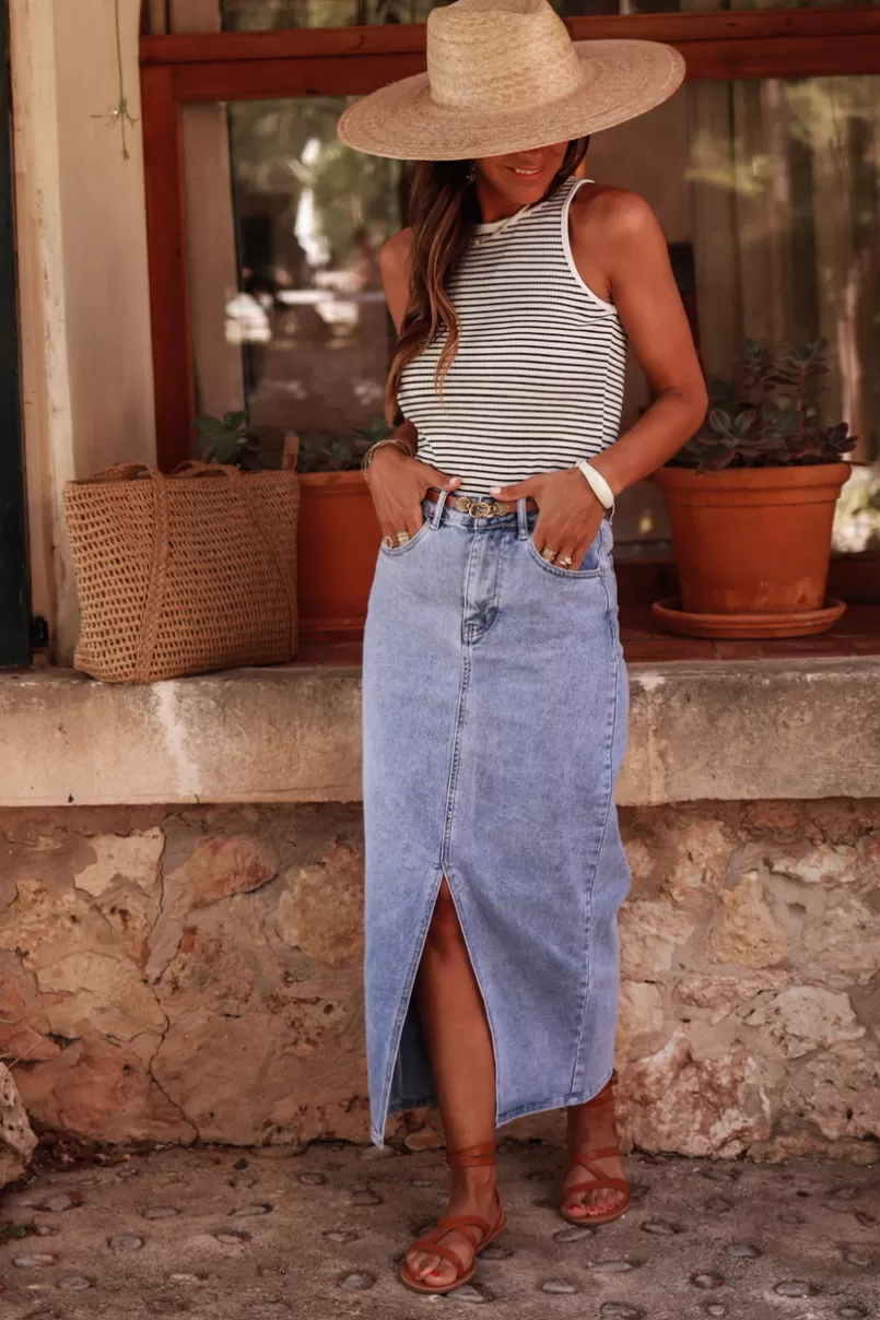 Intemporel Shop Jupe en jean Lou Sale