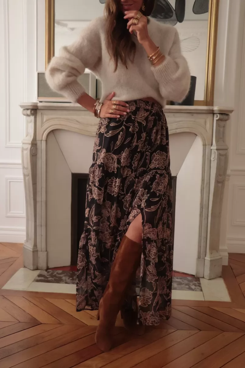Intemporel Shop Jupe Rafaela choco Fashion