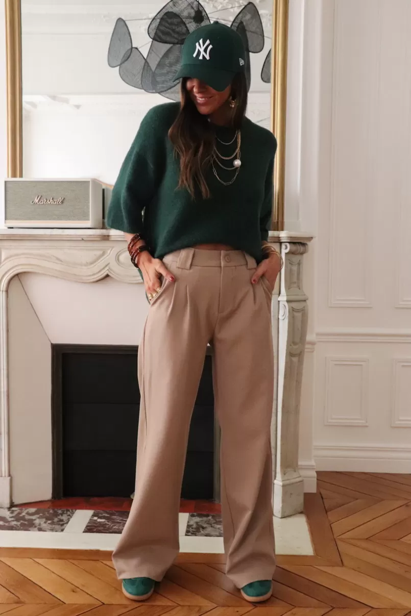 Intemporel Shop Pantalon Eddie taupe Discount