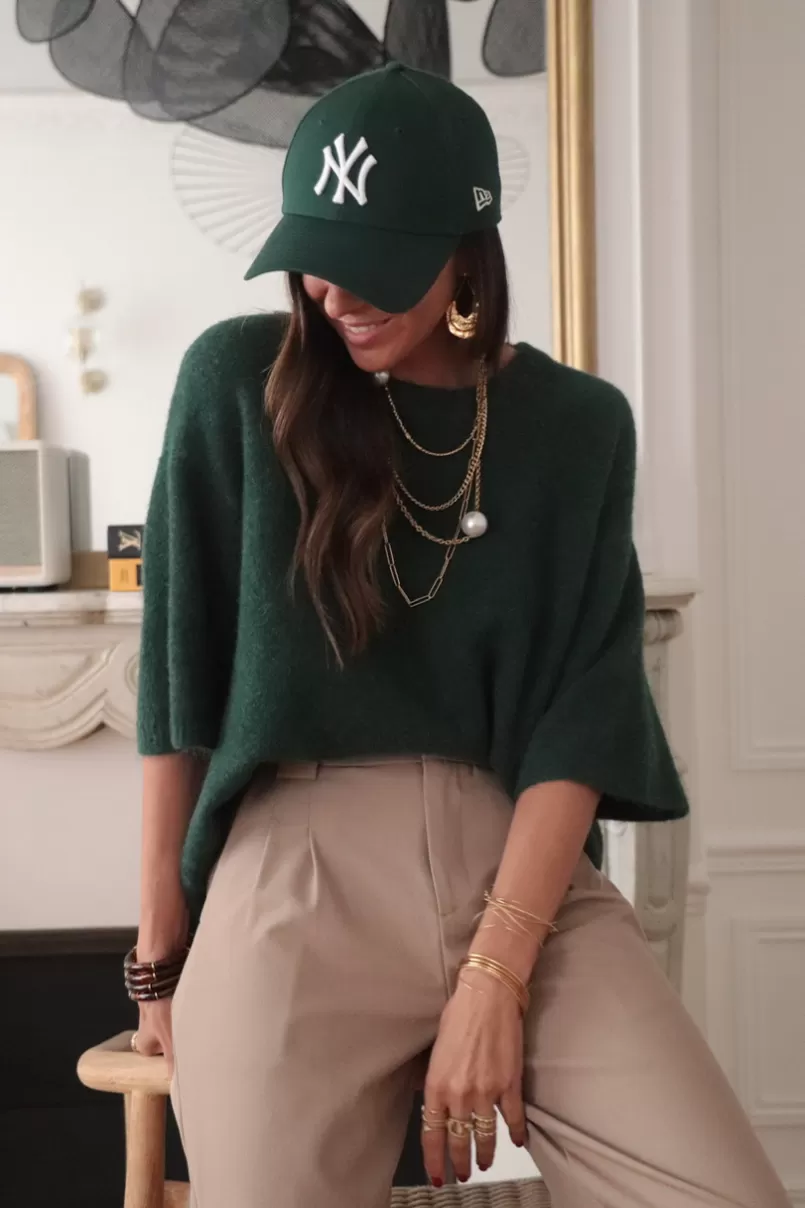 Intemporel Shop Pull Albertine vert Cheap