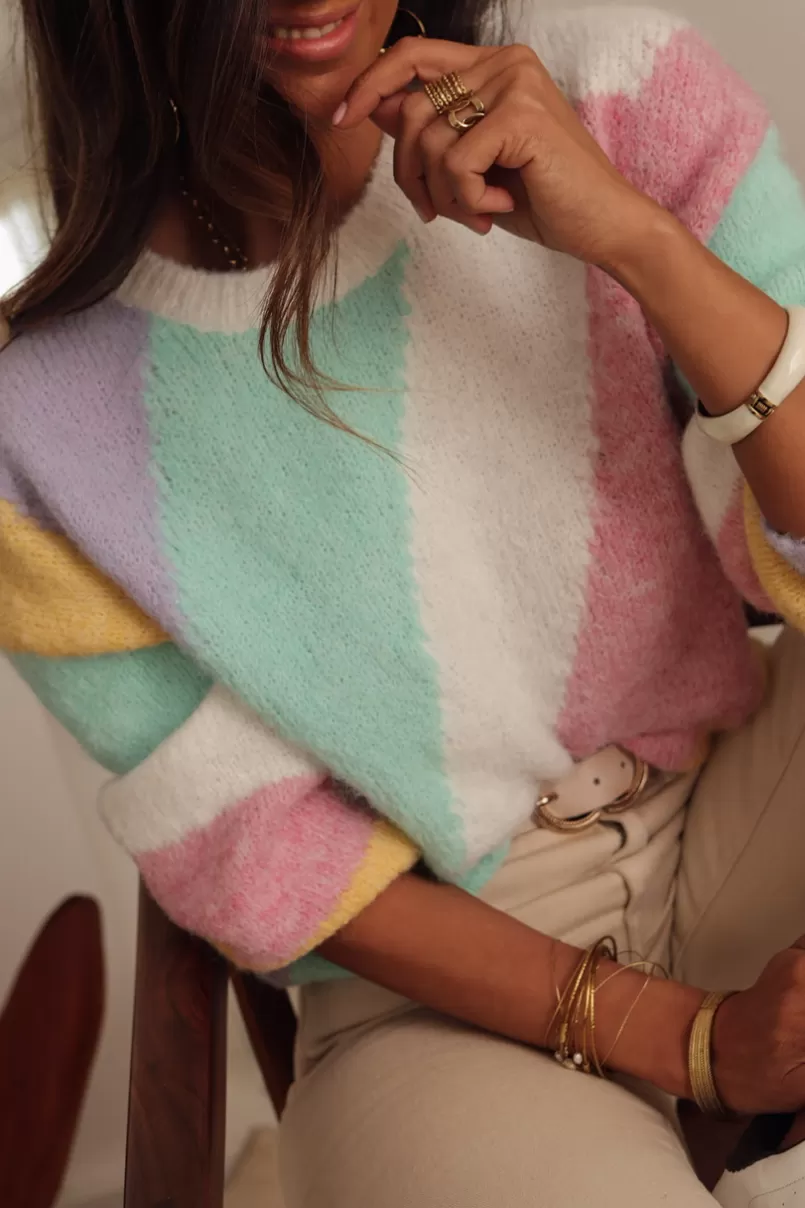 Intemporel Shop Pull Rainbow Fashion