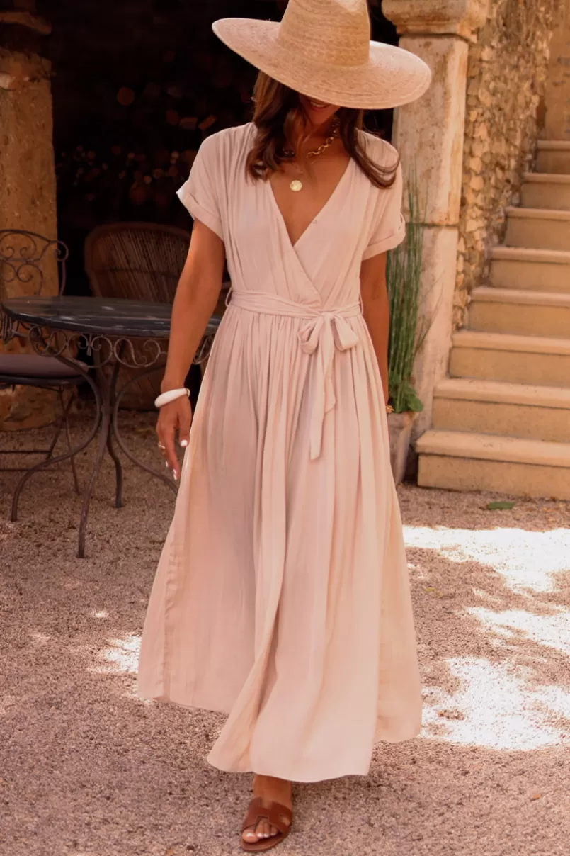 Intemporel Shop Robe Gaby beige Fashion