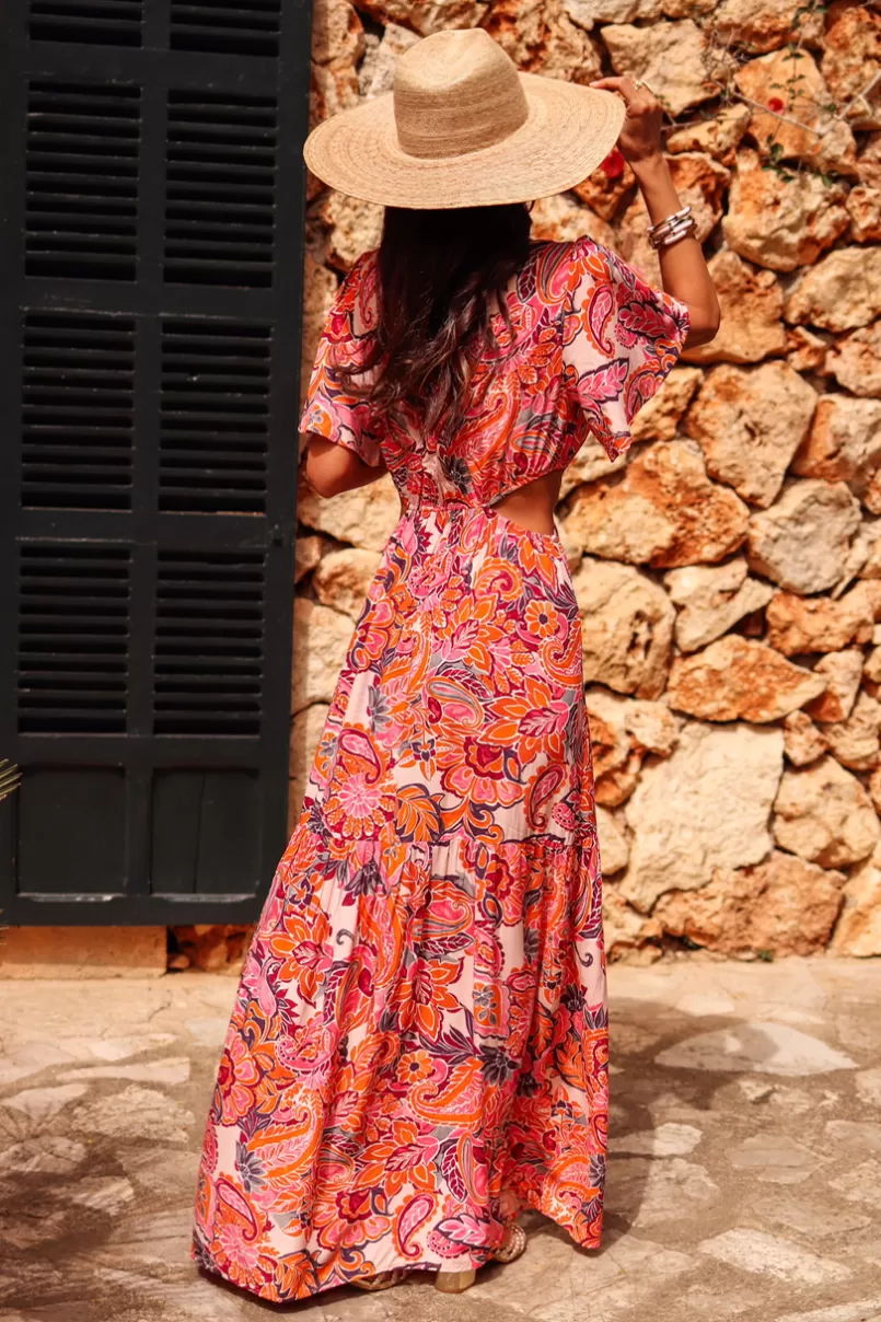 Intemporel Shop Robe Palerme rose New