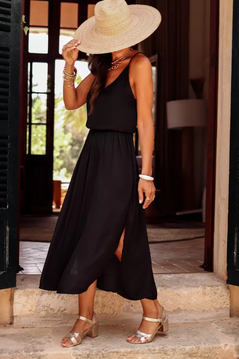 Intemporel Shop Robe Séréna noire Hot