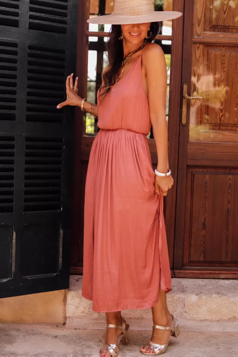 Intemporel Shop Robe Séréna terracotta Hot
