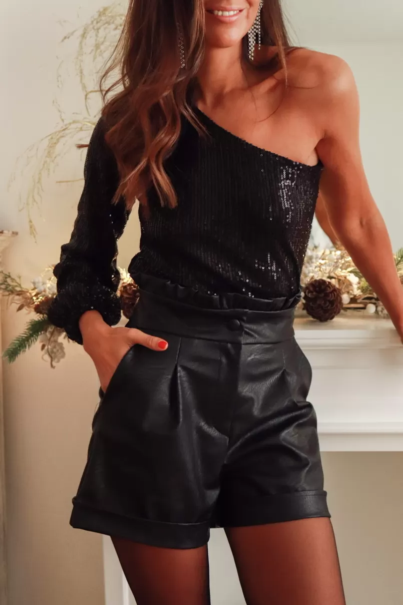Intemporel Shop Short Simon simili cuir Online