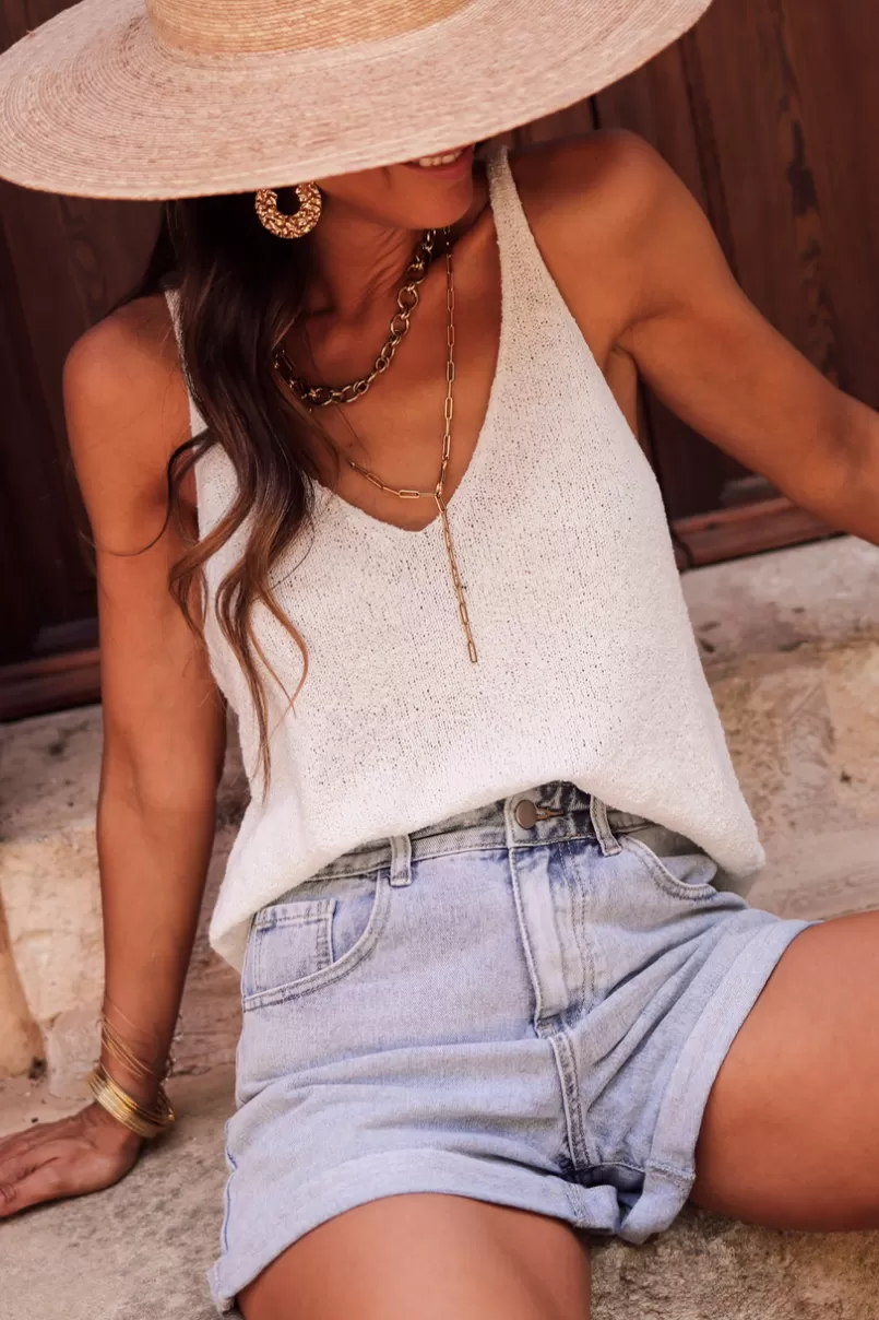 Intemporel Shop Top Ysée écru Clearance