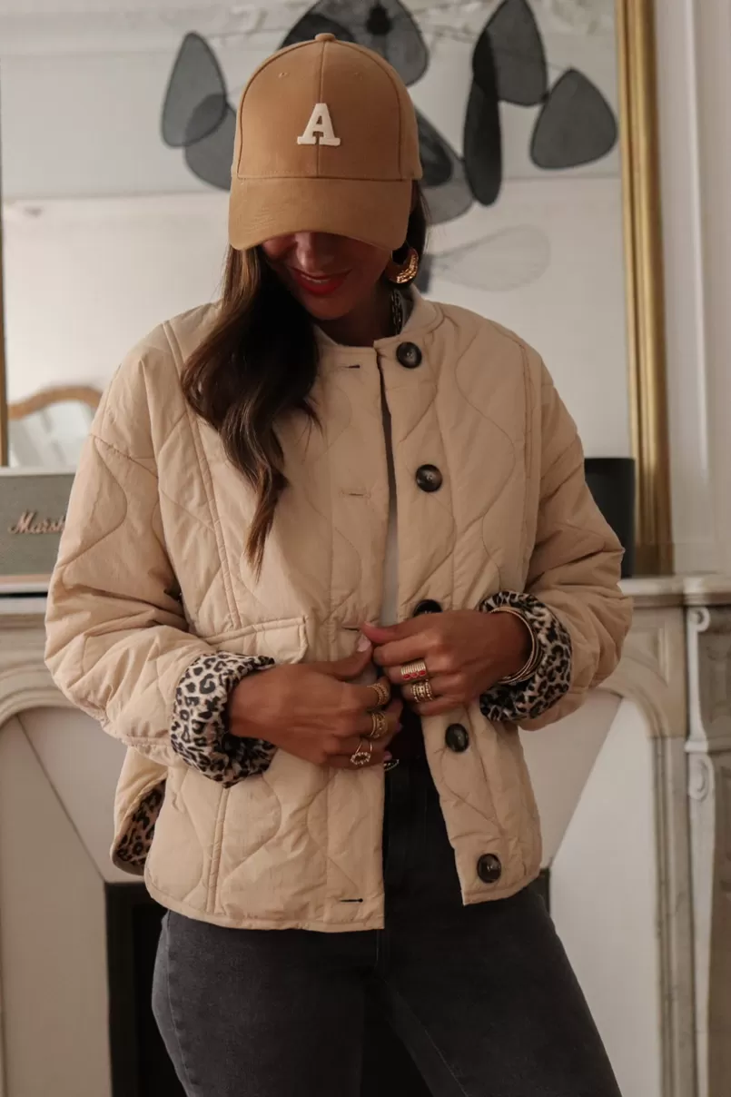 Intemporel Shop Veste May matelassée beige Clearance
