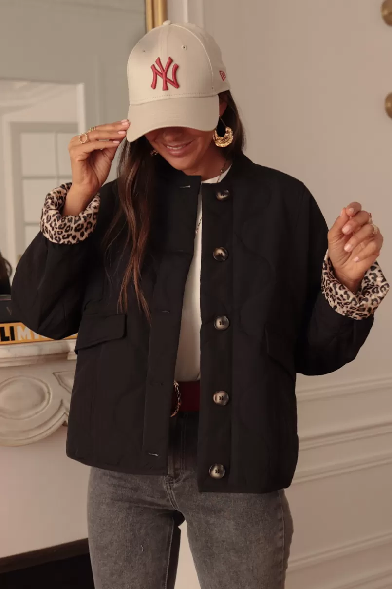 Intemporel Shop Veste May matelassée noir Sale